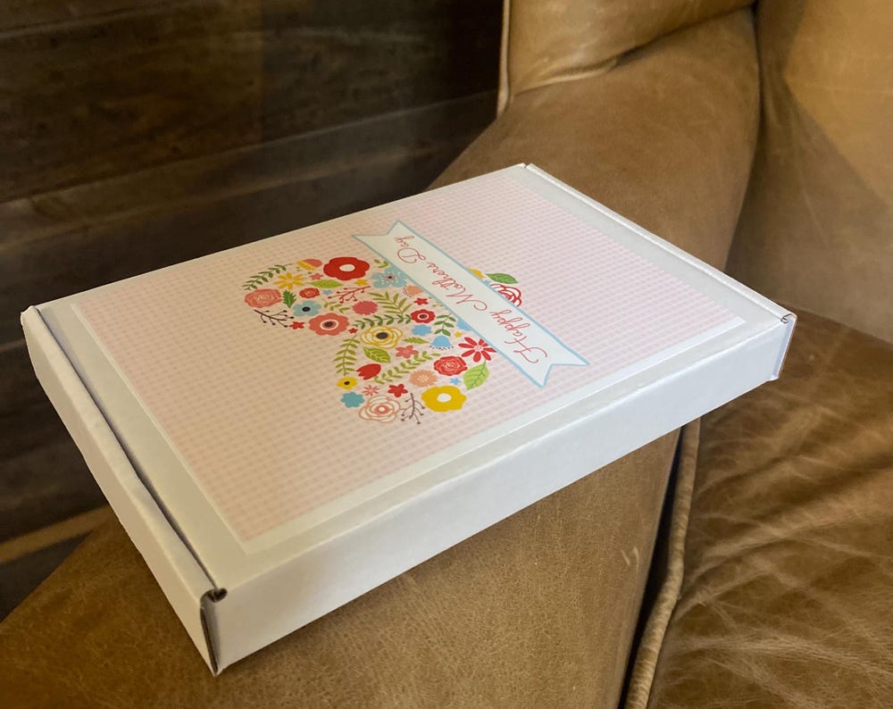 Personalised Card chocolate bar and greeting card